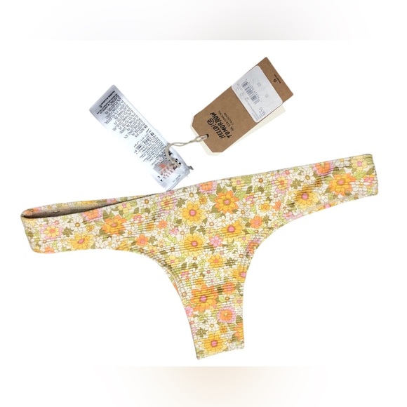 🆕Billabong Sun Worshipper Tanlines Skimpy Bikini Bottoms for Women M‎ (10) - Picture 8 of 12